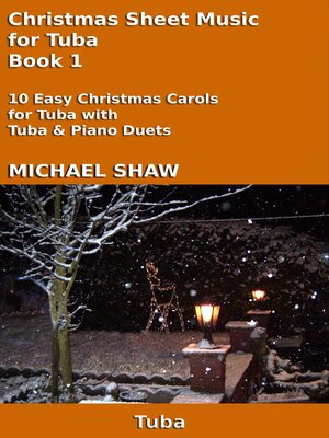 cover image of Christmas Sheet Music for Tuba